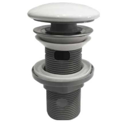 Донный клапан ISVEA Complementaries для раковин с переливом цвет белый глянцевый 38TP0171I