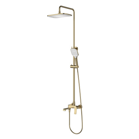 Душевая система Splenka S31.24.03, сатин золотой