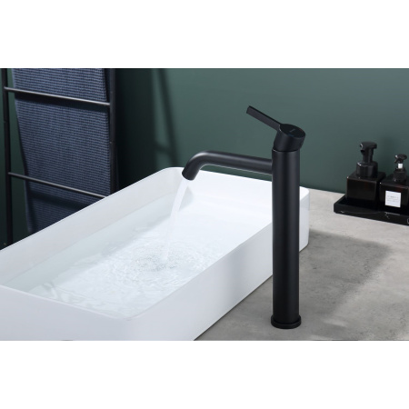 Смеситель для раковины Splenka S221.15.06, черный