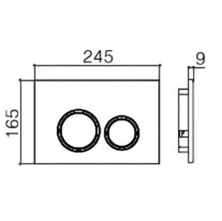 Унитаз с инсталляцией WeltWasser AMBERG 350 ST + BAARBACH 004 GL-WT + AMBERG RD-CR