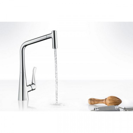 Смеситель для мойки Hansgrohe Metris Select 14884000