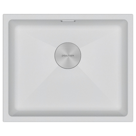 Мойка Paulmark LUMI 55 UNI LU55-WH 555х460х210 мм, IT-GRANIT, белый