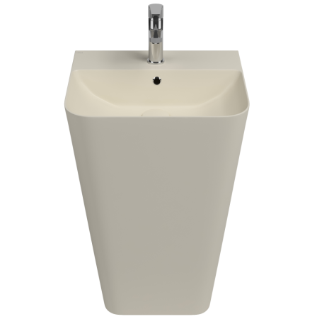 Раковина ISVEA Sott'Aqua напольная 500*420*830 цвет слоновая кость матовый 10SQ37001SV-2K