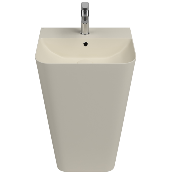 Раковина ISVEA Sott'Aqua напольная 500*420*830 цвет слоновая кость матовый 10SQ37001SV-2K