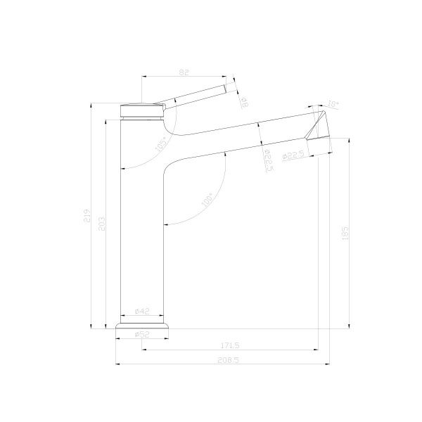 Смеситель Lemark Minima LM3837C для раковины