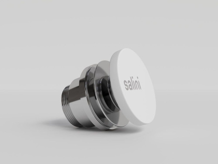 Донный клапан для раковины D 506 Salini белый 162205G