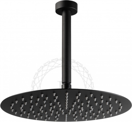 Душевая система скрытого монтажа FILARETE Roun FL1024 (Черный матовый)