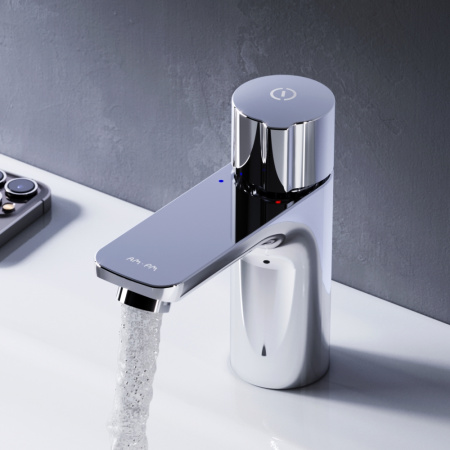 F85A02500_xxx  X-Joy, TouchReel Смеситель для умывальника AM.PM, хром.