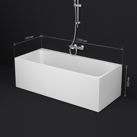 W84A-170-075W-A Func Ванна акриловая AM.PM 170х75, шт