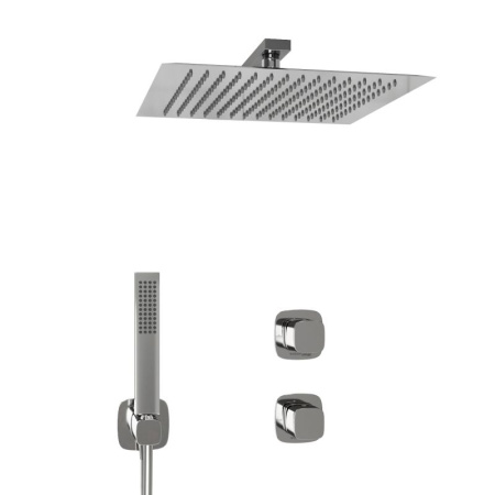 A8651.312.090.118.326.087.103  Встраиваемый комплект для душа WasserKRAFT с верхней душевой насадкой и лейкой