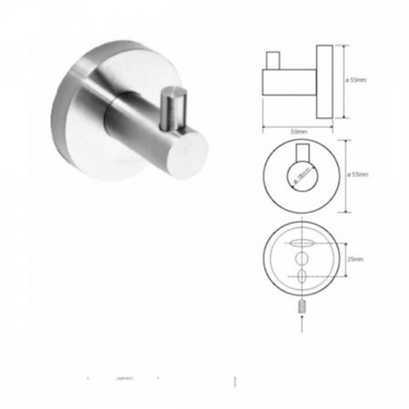 Крючок Bemeta NEO 104106035