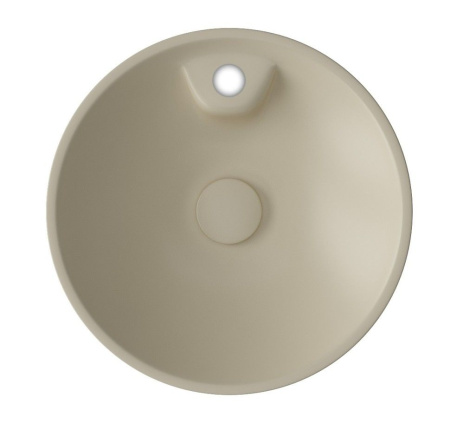 Раковина ISVEA SistemaY Soft накладная 450*450*120 1 цвет слоновая кость матовый 10SY65045SV-2K