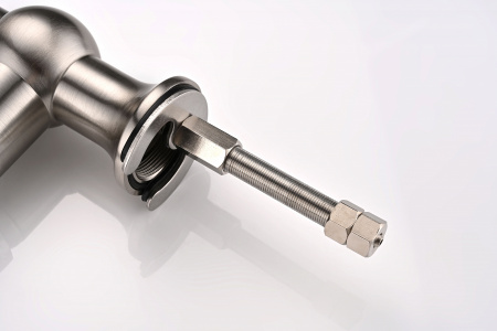 Смеситель для кухни Paulmark RETRO Re213226-NI, никель