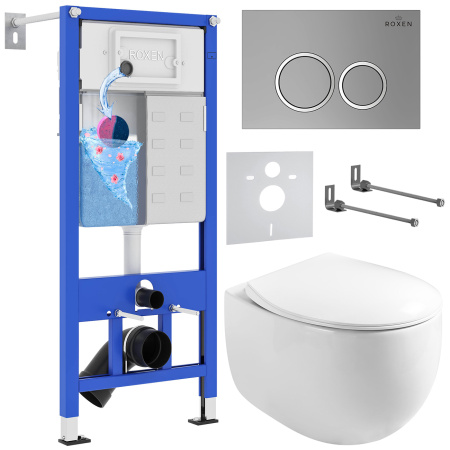 Комплект 6 в 1 Roxen StounFix Dual Fresh 964076 (состоит из: 710200, Santi 410260M, 530170-01)