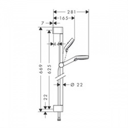 Комплект смесителей Hansgrohe Logis E 71178000+71415000+26532400