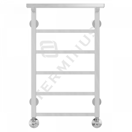 Полотенцесушитель Terminus Контур с полкой П6 с полкой 400х700