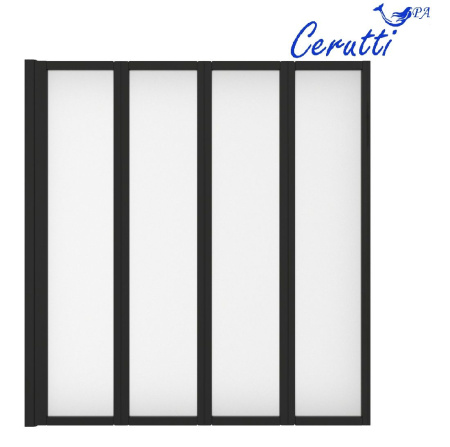 Шторка BOUNA-B для ванной Ceruttispa (130х140)