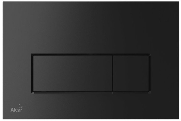 Комплект инсталляции AlcaPlast AM101/1120 с черной матовой кнопкой и унитаз подвесной безободковый Roxen Antares 530185-01