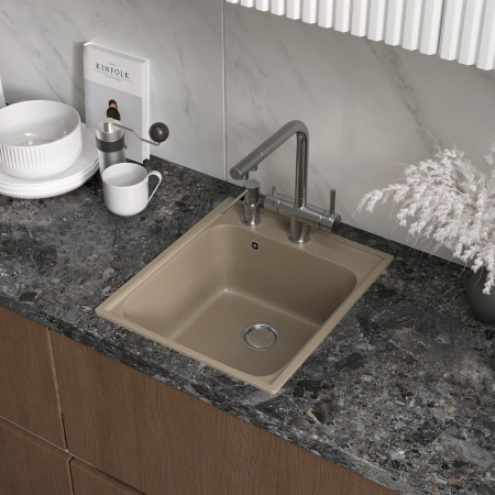 Кухонная мойка Reflection Quadra RF0243BE, бежевый