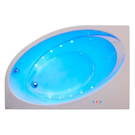 Акриловая ванна Poolspa Orbita 160x100 L с ножками PWAO810ZN000000