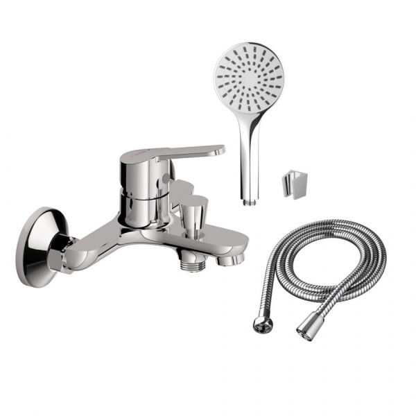 D1010008 Norma Смеситель для ванны и душа AM.PM с душевым набором в комплекте