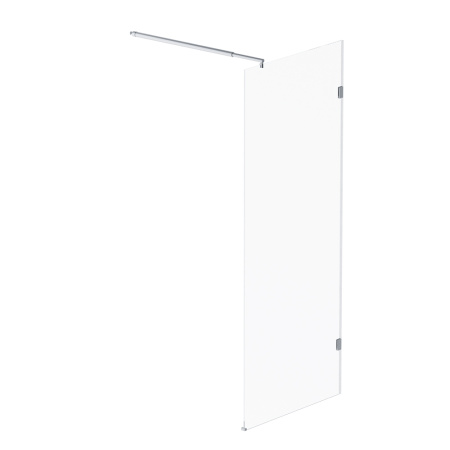 W94WI-80-F1-MTE Душевая перегородка AM.PM X-Joy 80x195, стекло прозр. 6 мм + покрытие, фурнитура мат хром