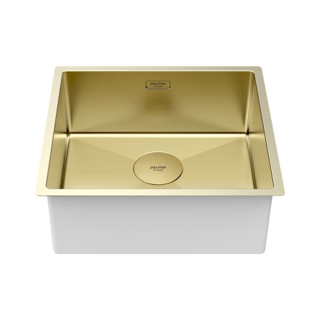 Мойка Paulmark NEXT 48 UNI PM214844-LG 440х480х200 мм, нержавеющая сталь, светлое золото