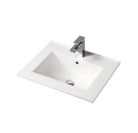 Тумба подвесная Toppus Silk 60 9811.001, белый матовый, с умывальником Next