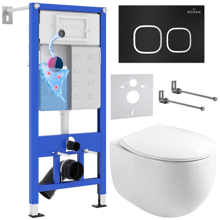 Комплект 6 в 1 Roxen StounFix Dual Fresh 964079 (состоит из: 710200, Santi 410280B, 530170-01)