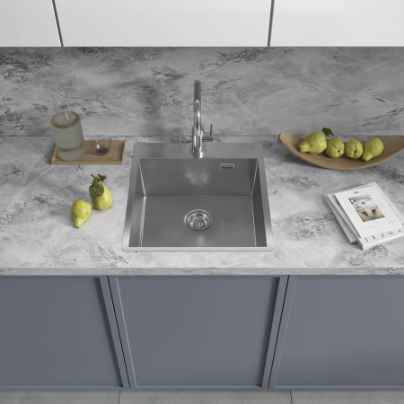 Кухонная мойка Reflexion Iseo RX2246SS полированная сталь