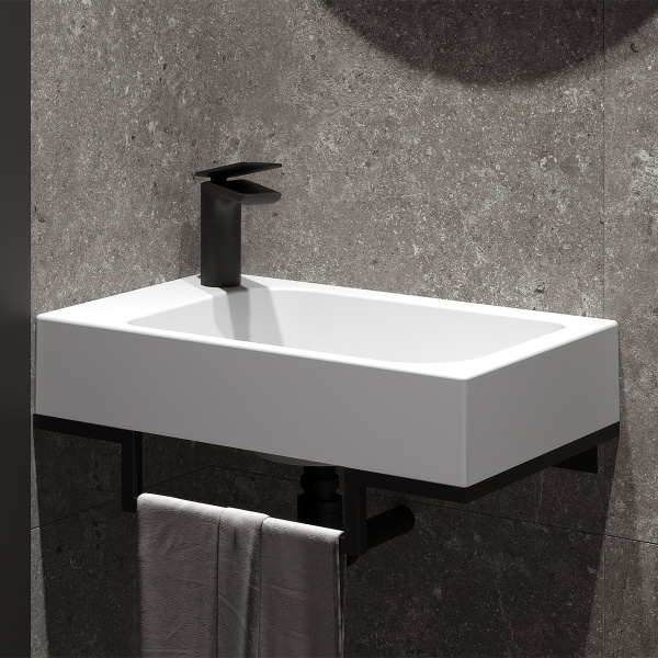 Набор для туалетной комнаты Belux Темпо-2 Черный [HR0900]