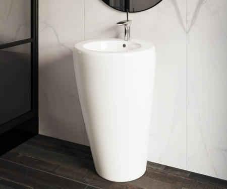 Умывальник-моноблок Ceramicanova 850, Белый, CN1807