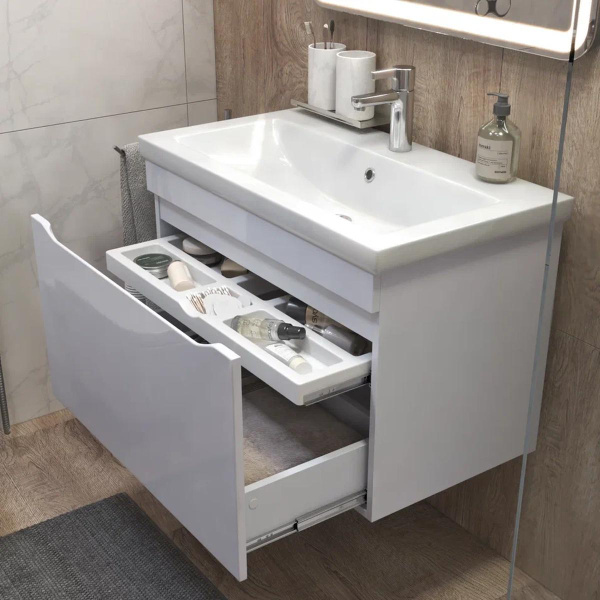 Тумба под раковину подвесная VIGO Grani 166, 80 см