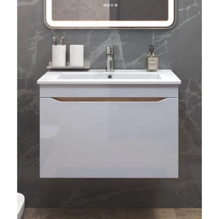 Тумба под раковину подвесная VIGO Grani tp.GRI.OSK.75.1Y дуб золотой, 75 см