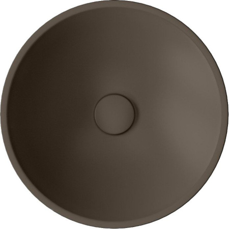 Раковина ISVEA SistemaY Soft накладная 450*450*120 цвет коричневый матовый 10SY66045SV-2H