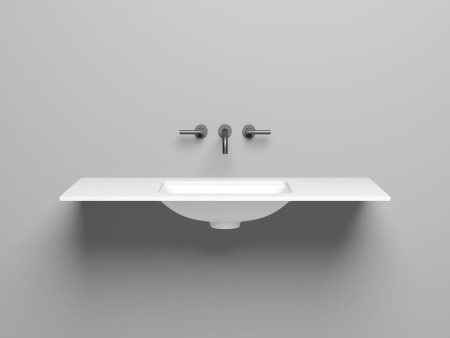 Столешница Salini Costa 1200x500, белый, 200123M