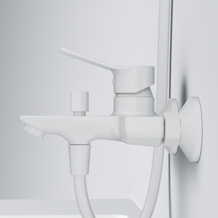 F85A10033 X-Joy Смеситель для ванна и душа AM.PM, белый