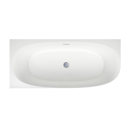 Акриловая ванна в наборе 4 в 1: пристенная ванна (левый разворот), каркас, экран, слив-перелив Wellsee Belle Spa 2.0 235805001