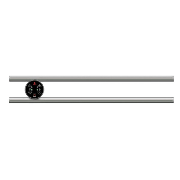 Полотенцесушитель электрический Terminus Полка П2 КРУГ 50х90