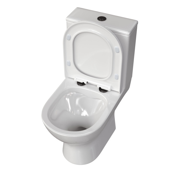 Унитаз Taliente Arte AR35045+Nero pulsante напольный с бачком