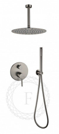 Душевая система скрытого монтажа FILARETE Roun FL1024 (Графит)