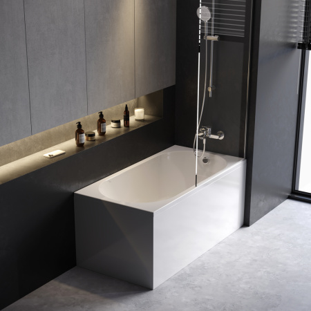 W94A-140-070W-A X-joy Ванна акриловая AM.PM 140х70 см