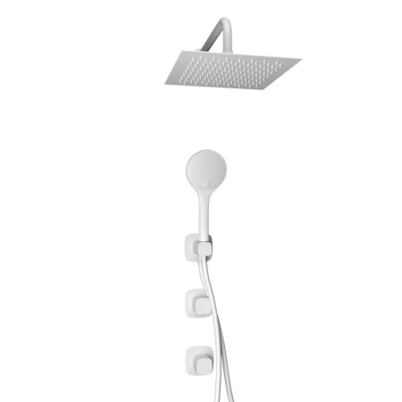 A9551.266.146.254.328.156.155  Встраиваемый комплект для душа WasserKRAFT с верхней душевой насадкой и лейкой