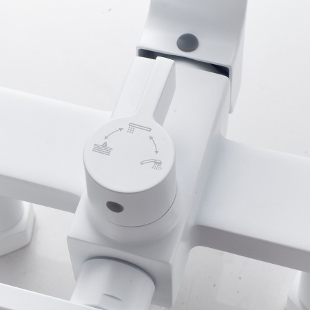 Душевая система Shevanik S6136C, белый