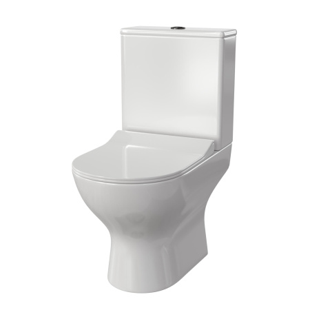 Унитаз Taliente Arte AR35045+Nero pulsante напольный с бачком