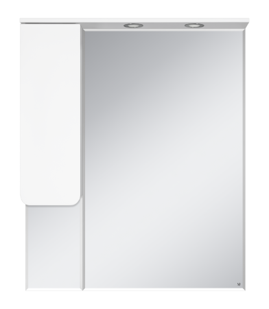 Зеркальный шкаф Misty Чегет 85 левый, П-Чег-02085-01Л