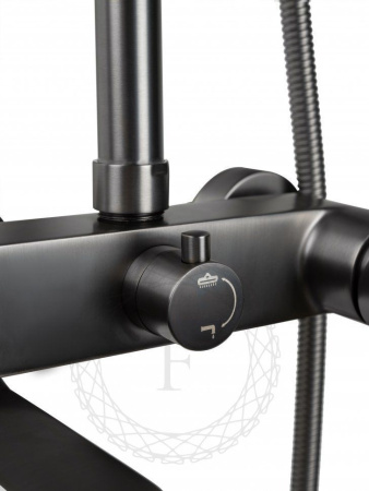 Душевая система FILARETE Retta FL2030 (Графит)