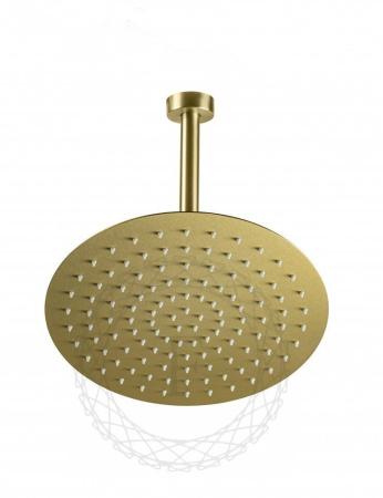 Душевая система скрытого монтажа FILARETE Roun FL1022 (Матовое золото)