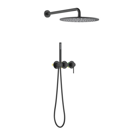 Встраиваемая душевая система TIMO Saona SX-2349/03SM, черный