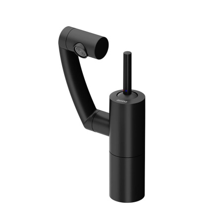 290217364 Arc Смеситель для умывальника Damixa, поворотный излив 186 мм (черный)